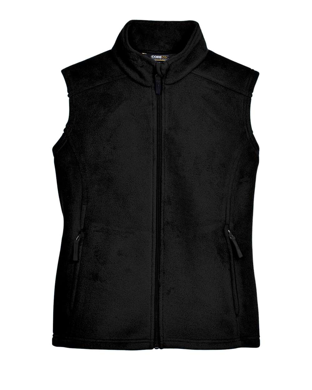Women's Fleece Vest with Custom Embroidery