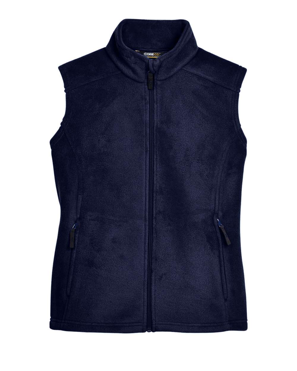 Women's Fleece Vest with Custom Embroidery